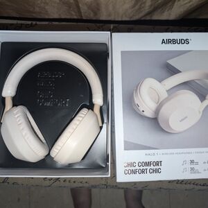 Halo 1 Over-Ear Headphones - Cream